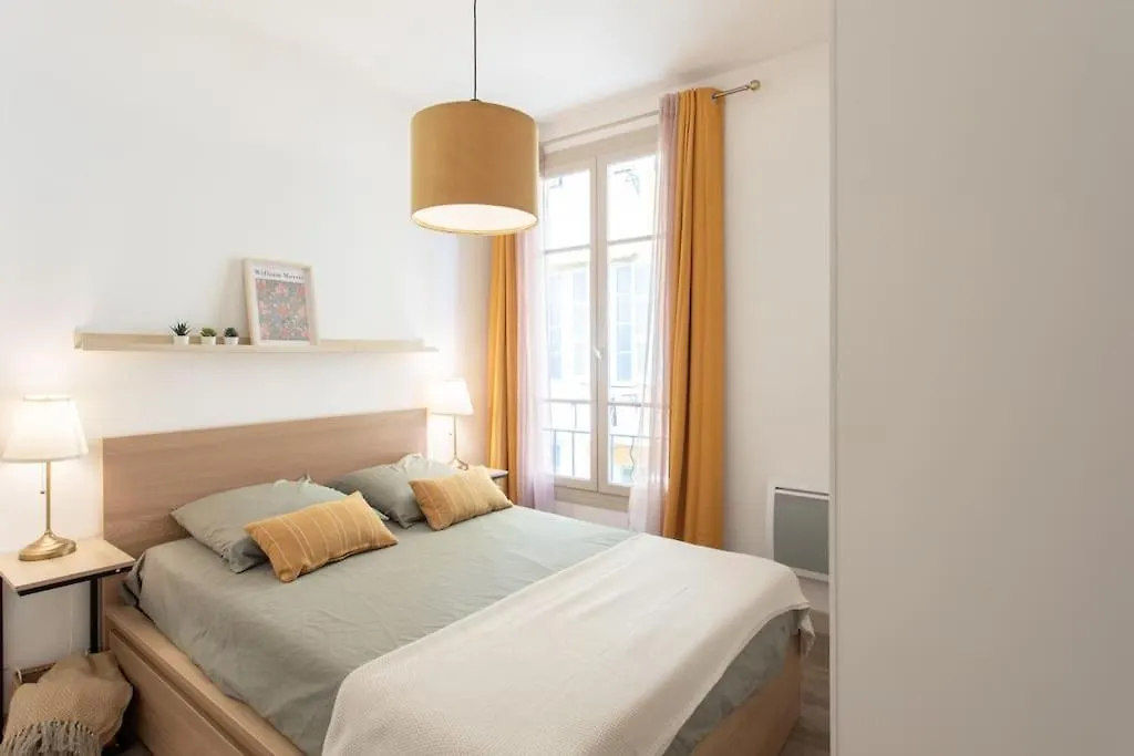 Lejlighed #44 1 Bdr Flat Cap Ac Balcony 5Mins Walk To Beach Nice