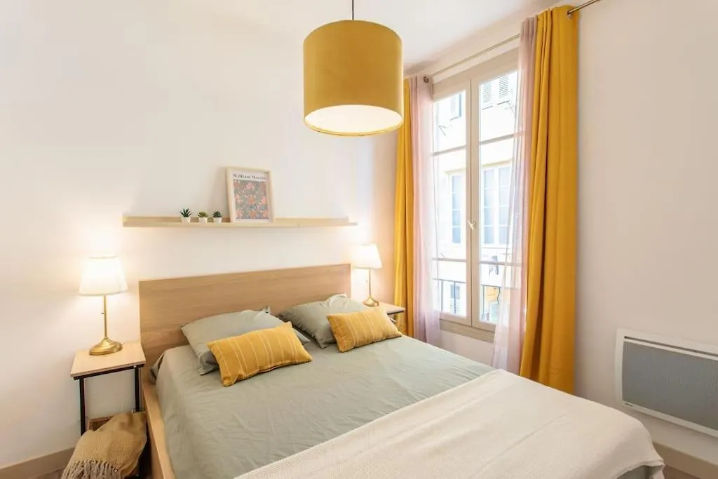 Lejlighed #44 1 Bdr Flat Cap Ac Balcony 5Mins Walk To Beach Nice